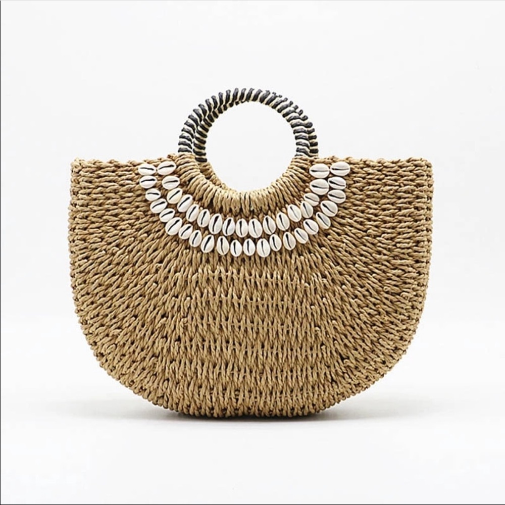 🔥 BRAND NEW summer wicker bag 🔥 - Picture 3 of 4